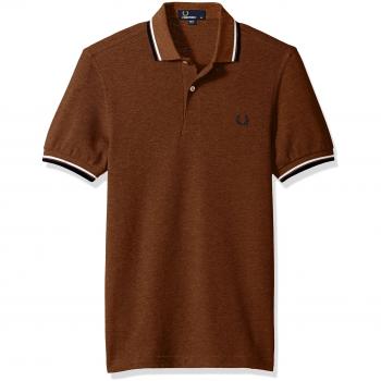Fred Perry Twin Tipped Fred Perry Shirt - Calzado de protección de Algodón para hombre Amber Carbon Oxf M
