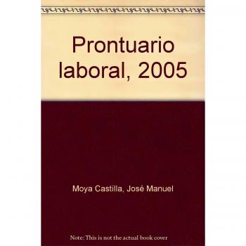 Prontuario laboral, 2005