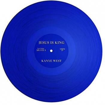 Jesus Is King Limited Edition Blue Vinyl Music CD by Kanye West