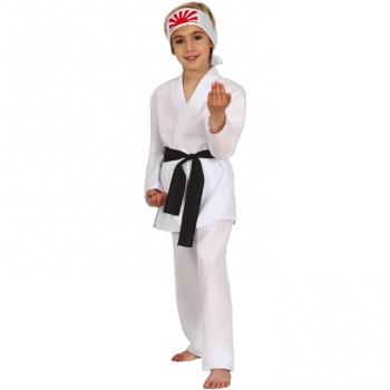 Disfraz de Karateca Blanco para niño