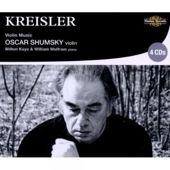 Kreisler : Musique pour violon. Shumsky.