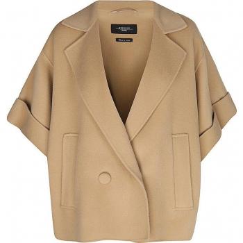 Weekend Max Mara Navarra Wool Short Jacket - Beige - Size: S