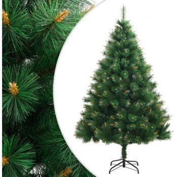 vidaXL Artificial Hinged Christmas Tree with Stand 150 cm