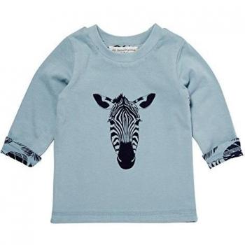 Sense Organics FELIX Langarmshirt, beidseitig tragbar-Camiseta de manga larga  Niñas    Blau