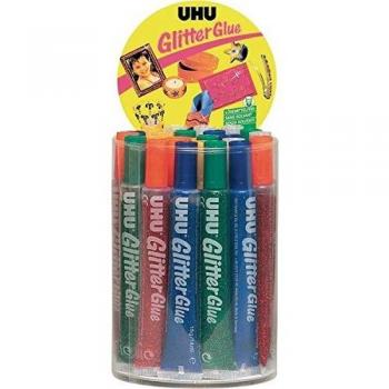 UHU 39051 - Glitter, 24 unidades