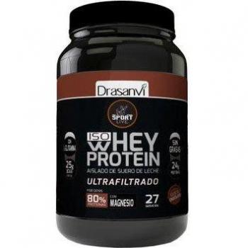 Aislado de Proteína de Suero Sabor Doble Chocolate - Drasanvi - 800g