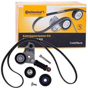 Juego de correas poli V CONTITECH 6PK1642K2 con kit de accesorios
