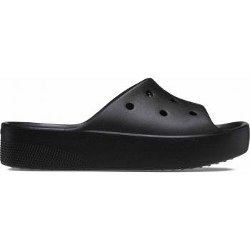 Chanclas de mujer Classic Platform Slide Crocs - Zueco negro (42-43)