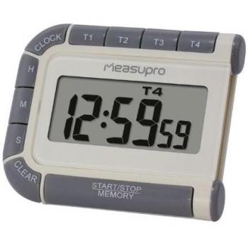 MeasuPro CCT400 Temporizador De Cocina Electrónico Digital Con Pantalla Grande, Alarma, Base Magnética