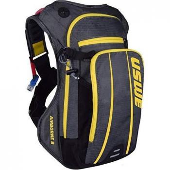USWE Sports Hydro 9 Paquete de hidratación con vejiga, Unisex, Gris, 9 litres