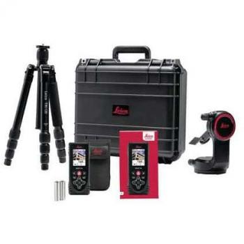 Medidor láser Disto x4-1 con trípode profesional de aluminio y soporte giratorio