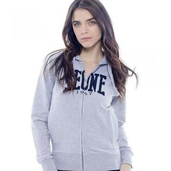 LEONE - Sudadera con Capucha de Mujer 1947 Apparel - Grey Melange
