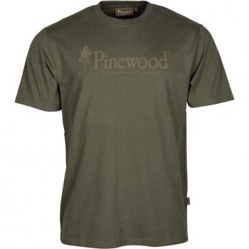 Pinewood Outdoor Life Green Men's T-Shirt
