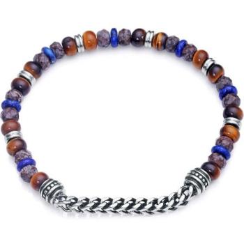 Pulsera Viceroy Air de acero con piedras naturales y cadena de acero