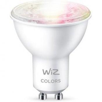 Bombilla LED GU10 WiZ RGBW 4.7W Tunable White y Color, 345 lm