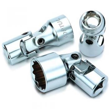 Llave de vaso de 12 caras 3/8 TOPTUL 12k 17mm con articulación