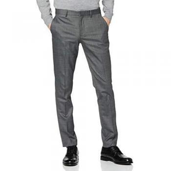 SELECTED HOMME Slhslim-mylostate Flex Gr Str TRS B Noos Pantalones de Traje, Gris, 50 para Hombre
