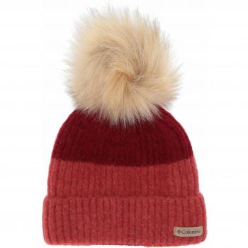 Columbia Winter Blurâ Pom Beanie Gorro, Unisex Adulto, Beet, Daredevil, O/S