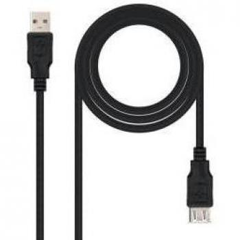 Cable Alargador USB 2.0 Vention VAS-A44-B150 - 1.5m - Negro