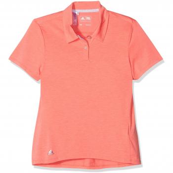 adidas Cotton Hand Polo de Golf, Niña, Coral, 14 Años
