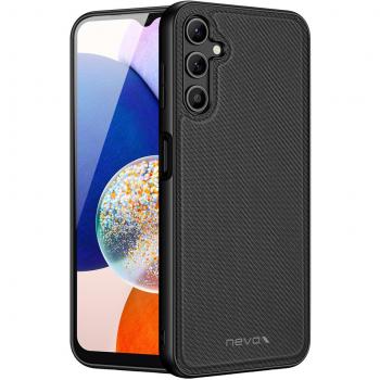 Funda nevox StyleShell Nylo para teléfono móvil 16,5 cm (6.5) Negro
