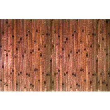 STOR PLANET Alfombra Bamboo Cool Wengé 80 x 150 cm, Bambú, Marrón Oscuro