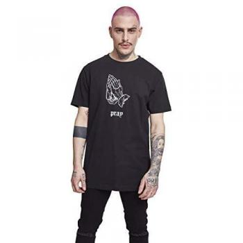 Mister Tee Black Pray Graphic T-Shirt