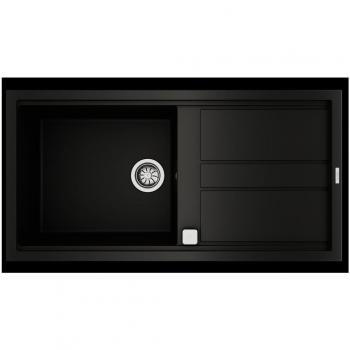 Fregadero Teka Nova 60 L-TG 1C 1E Negro Reversible de Tegranite