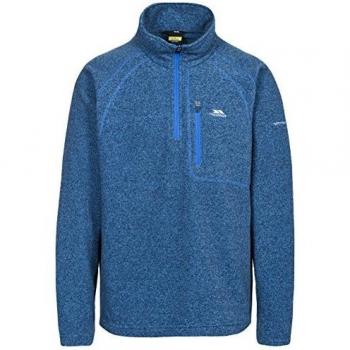 Trespass Bilbao Sudadera Forro Polar, Hombre, Azul, XXS