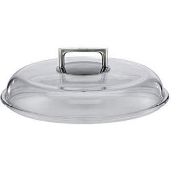 Borosilicate Glass Lid Silence® Ø 32 cm with Stainless Steel Handle