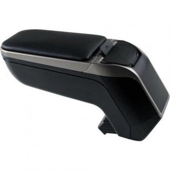 Apoyabrazos Personalizado Armster 2 Premium Gris para Suzuki Ignis (2017-), Plegable y con Compartimento de Almacenamiento
