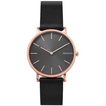 Skagen Hagen Slim Men's Watch SKW6447 - Black Stainless Steel, 5 ATM Water Resistant