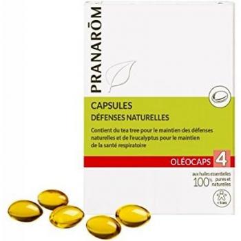 Pranarom Oléocaps 4 - Defensas Naturales