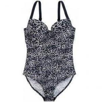 Bañador de una pieza Black Animal 110DD
