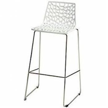Conjunto de bar WILTON 4 patas Polipropileno Blanco dolomita