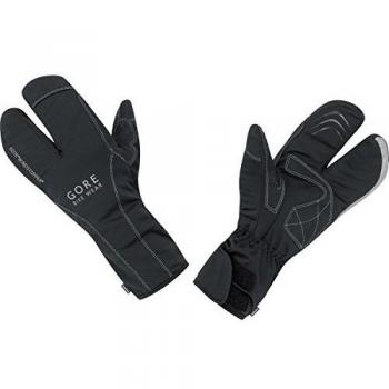 Gore Bike Wear Road Windstopper Thermo Split - Guantes de ciclismo unisex, color negro, talla 9