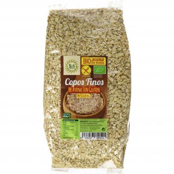 Sol natural - Copos de avena finos, sin gluten 500 gram