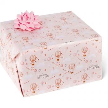 Papel de Regalo Legami Baby Born Girl - Diseño Exclusivo para Envolver Regalos