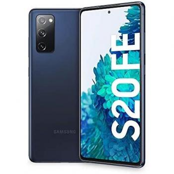 Samsung Galaxy S20 FE Smartphone Azul, 6GB RAM, 128GB Almacenamiento, Pantalla 6.5, Cámara Triple Lente Gran Angular, Dual Sim, Libre