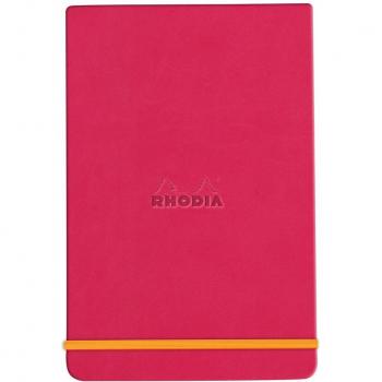 Webnotepad A5 - Rhodia 194397C - Líneas horizontales - 14,8x21 (Rhodiarama Frambuesa)