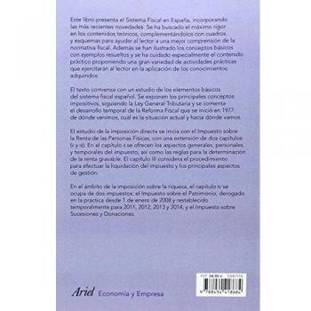 Sistema fiscal español I: IRPF. Imposición sobre la riqueza. Incluye actividades prácticas adaptadas a la metodología EEES. 5ª edición actualizada.