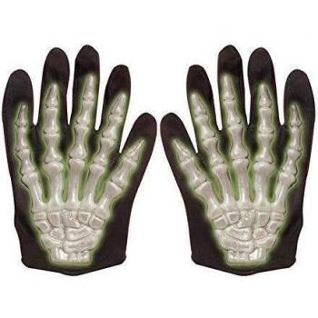WIDMANN 8408G - Guantes de esqueleto en relieve para niños