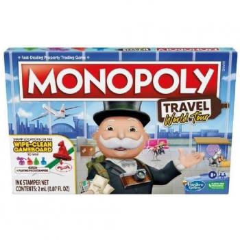 Monopoly Viaja por el Mundo - Juego de Mesa (Portugués)