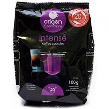 Cápsulas Nespresso®* Origen & Sensations - Intenso - 20 unidades