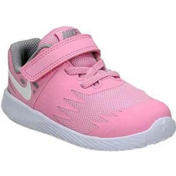 Nike Star Runner (TDV), Zapatillas de Atletismo Niño, Multicolor (Pink Rise/White/Atmosphere Grey 602), 25 EU