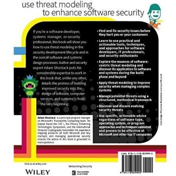 Threat Modeling: Designing for Security