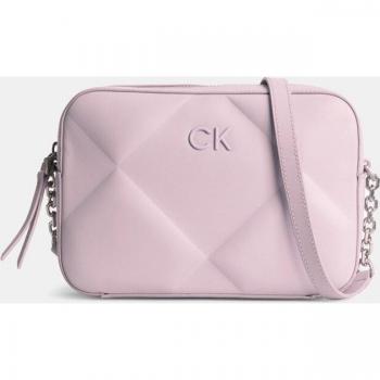 Calvin Klein Purple Polyester Cross Body Handbag for Women with Adjustable Strap, Size: ONE SIZE