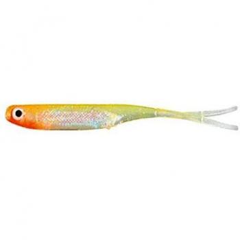 NOMURA Señuelos Spinning Double Tail Pulse 7.5 cm 1.7 g Red Head Yellow