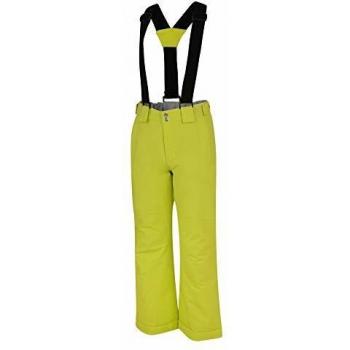 Dare 2b Outmove Pant Waterproof Breathable High Loft Insulated Ski Snowboard Salopette Trouser with Elasticated Waist and Integrated Snow Gaiters Pantalones de esquí, Infantil, Lima, 9-10
