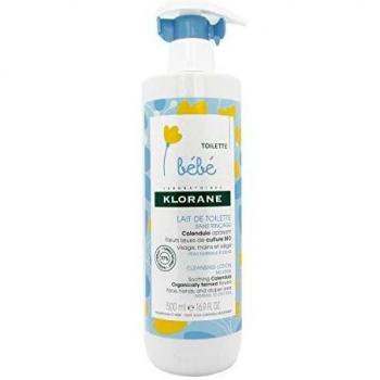Klorane Baby No-Rinse Cleansing Milk with Calendula 500ml